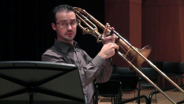 BASS TROMBONE Etude - 3. Valve Tuning - Jazz (Set 2 - 2016) смотреть онлайн