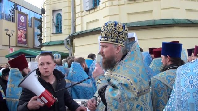 Зустріч Святогорської ікони Пресвятої Богородиці в Рівненській єпархії 23.12.17р. смотреть онлайн