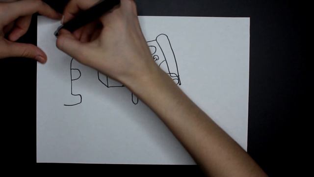 Как превратить слово PIZZA / ПИЦЦА в рисунок. ОЧЕНЬ ПРОСТО смотреть онлайн