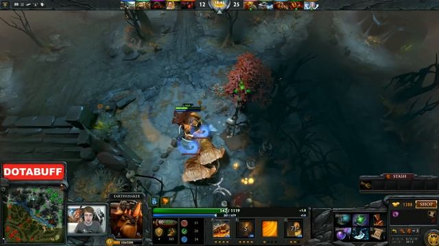 Dota 2 Purge plays Earthshaker смотреть онлайн