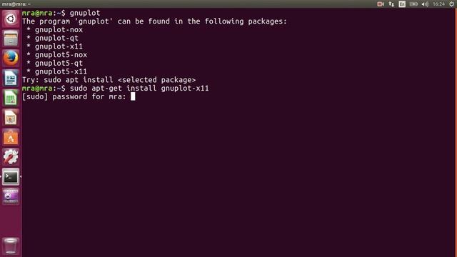 How to install gnuplot-x11 in Linux ubuntu 16.04 using terminal | easy and quick смотреть онлайн
