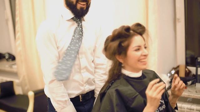 Красивая вечерняя укладка локоны/Evening long length hair style смотреть онлайн