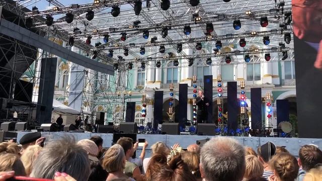 Александр Розенбаум. Дворцовая площадь 28 июля 2019 г. День ВМФ. смотреть онлайн