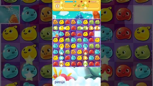 Review Game Jelly Jelly Crush - In the sky level 1-5 смотреть онлайн