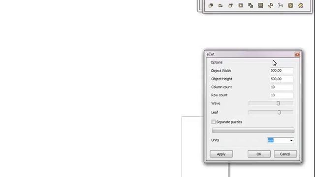 eCut Puzzle function separate feature смотреть онлайн