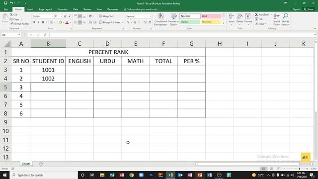 PERCENTAGE FORMULA FOR EXCEL | EXCEL 2016 | SIR MUSTAFA #EXCEL2016 #SIRMUSTAFA смотреть онлайн