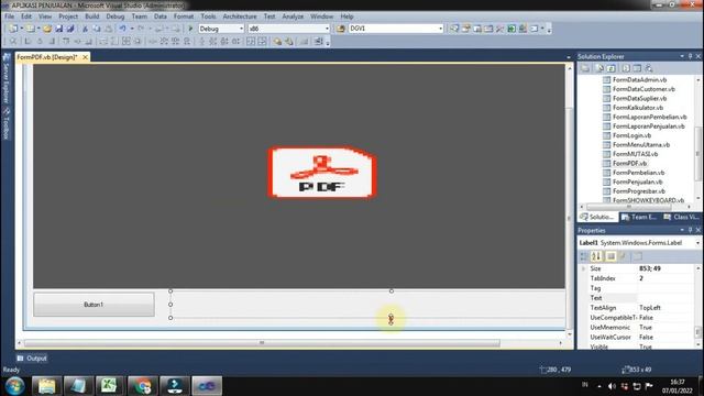 Cara Membuka File PDF dengan VB.net смотреть онлайн