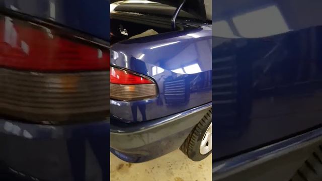 Peugeot 306 Cabrio, kleinere Karosseriearbeiten. Komplettes Video Ende der Woche.