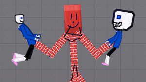 КИРПИЧЕГОЛОВЫЙ ПРОТИВ САНСА! ОПАСНЫЙ МОНСТР УНИЧТОЖАЕТ! БЕЗУМИЕ И УГАР В PEOPLE PLAYGROUND