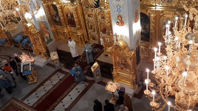 Встреча владыки Антония в Кафедральном Соборе Рождества Христова. Часть 2 смотреть онлайн