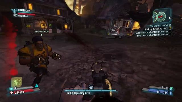 Borderlands 2: Headhunter 1: Tk Baha's Bloody Harvest Part 1 Spider Centaur Boss ! смотреть онлайн