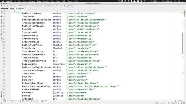 Learn Go by building small projects - P02EP01 Parsing JSON & XML смотреть онлайн