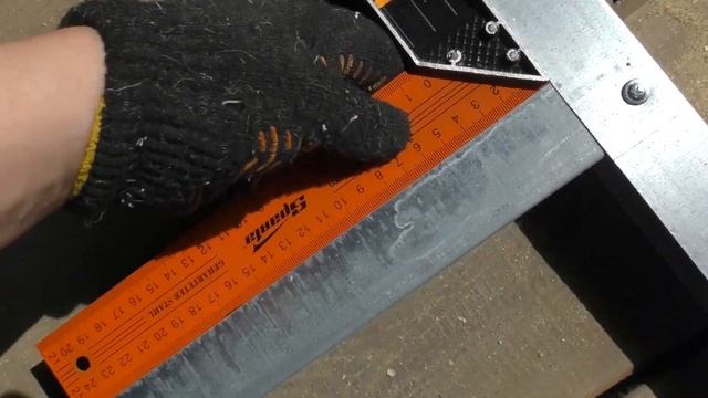 Простой бюджетный СТЕЛАЖ из профиля в Гараж своими руками! Как сделать полки в гараж Папа Дом Строи смотреть онлайн