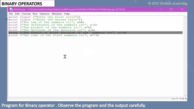 More On Python | PART -1 | Class 6 | Computer | Operators in Python | CBSE / CAIE | смотреть онлайн