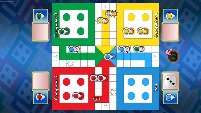 Ludo game in 4 players || Ludo games || Ludo King game || Ludo gameplay смотреть онлайн