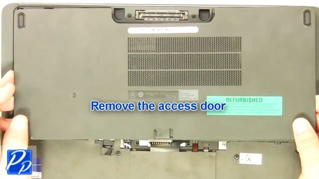 Dell Latitude E7440 Access Door Video Tutorial Teardown смотреть онлайн