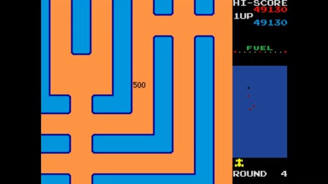 Arcade Game - New Rally X смотреть онлайн