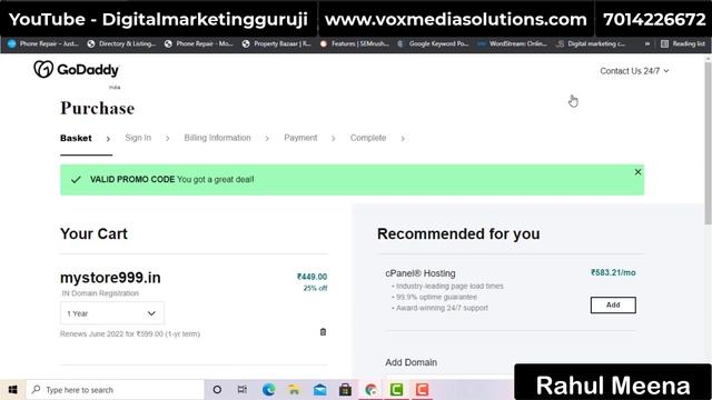 How To Buy Domain Name | Domain Name Registration || Hindi смотреть онлайн
