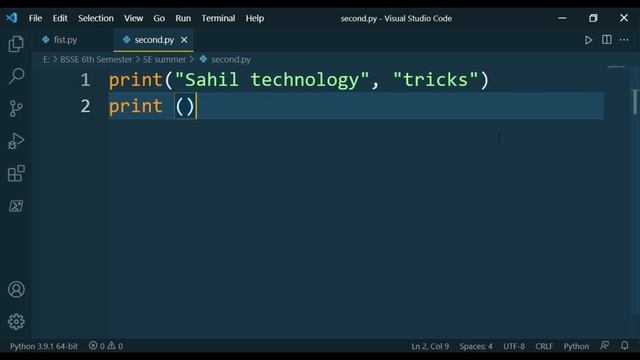comments, escape sequences, print statement| tutorial#2| python course for beginners Urdu/Hindi смотреть онлайн