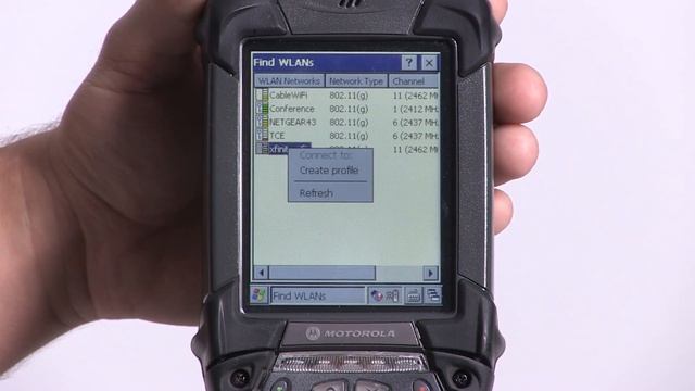 Windows CE WLAN Configuration смотреть онлайн