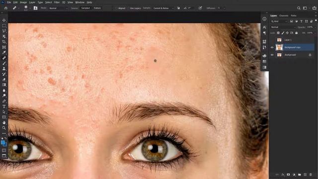 №11 How To Use Healing Brush Tool In Photoshop 2020 | PHOTOSHOP DARSLARI | ФОТОШОП ДАРСЛАРИ смотреть онлайн
