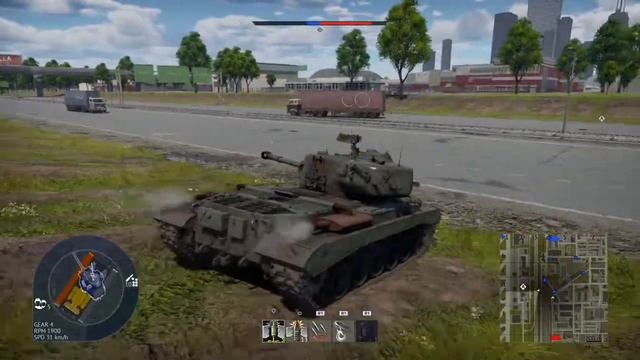 War Thunder your normal m46 tiger gameplay смотреть онлайн
