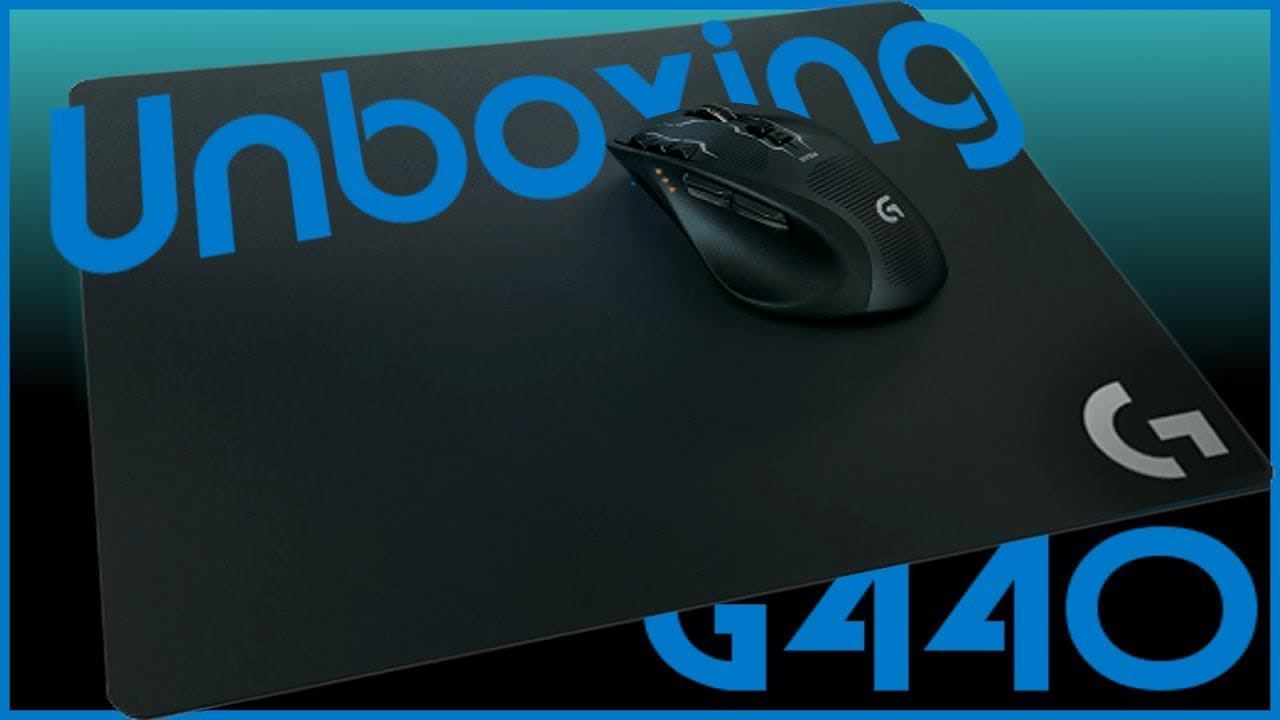 РАСПАКОВКА и обзор игрового коврика Logitech G440 Hard Gaming Mouse Pad (2160р 4К)