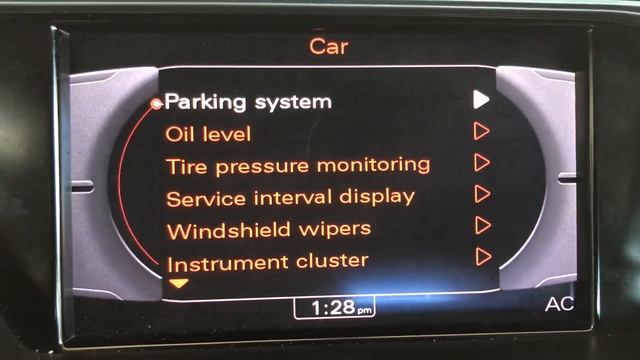 2012 Audi A4 (TPMS) reset смотреть онлайн