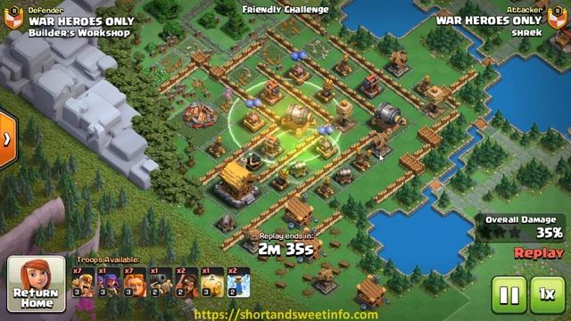 Builders Workshop Level 2 (itzu base) in 3 attacks смотреть онлайн
