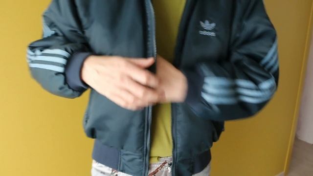 Adidas vintage blue nylon bomber jacket with nice sweatpants смотреть онлайн
