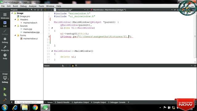 12. QT Tutorial தமிழ் : How to Display image using Label in QT - in Tamil смотреть онлайн