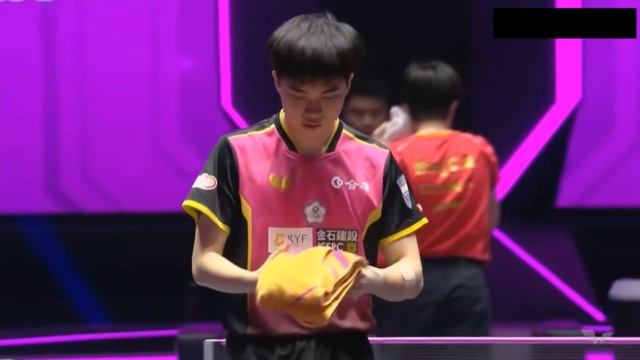 2023WTT Frankfurt Championship Men's Singles Semifinal Lin Yunru Vs Wang Chuqin 法蘭克福冠軍賽男單半決賽林昀儒vs王楚
