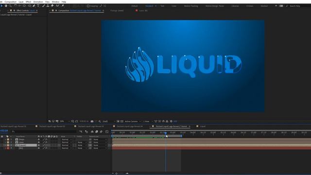 Stylized Liquid Logo Reveal | After Effects Tutorial смотреть онлайн
