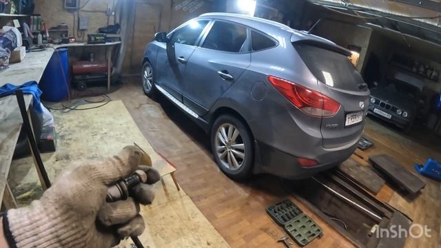 Хундай IX35 работа на ночь.