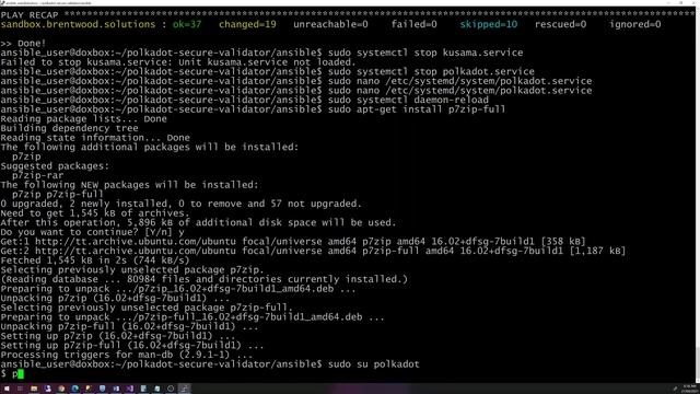 Secure Validator - Follow up #3 - From zero to fully synced смотреть онлайн