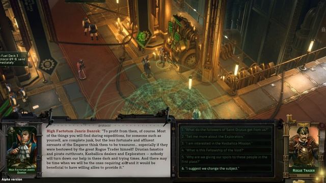 Alpha Ep. 2: "Learning the Way of the Trade." Rogue Trader (2023). смотреть онлайн