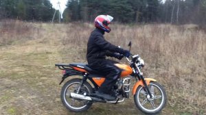 Обзор  мопеда  Racer rc50  alpha 2016