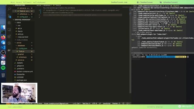 Working with MongoDB and GraphQL | Twitch Live Coding смотреть онлайн