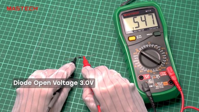 MASTECH MY74 Manual ranging digital multimeter смотреть онлайн