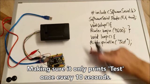 Arduino Printer Tutorial смотреть онлайн