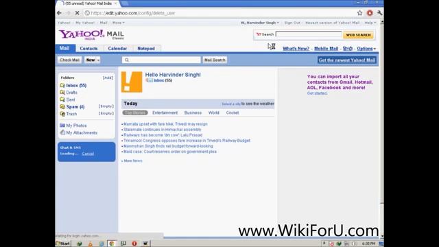 How To Delete Your Yahoo Mail Account Easy Method 2016 смотреть онлайн