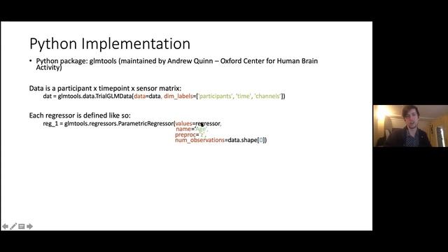 Alex Anwyl-Irvine, General Linear Models & Permutation Testing With M/EEG Data смотреть онлайн