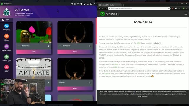 Play Xbox One in VR on Oculus Quest (& Go) via OneCast & SideQuest смотреть онлайн