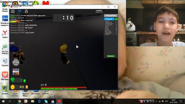 Играем в мини режим Dungeon Master в роблокс #1 смотреть онлайн