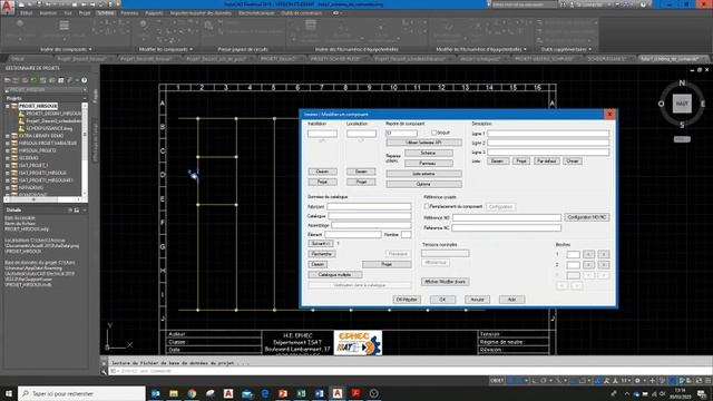autocad electrical 2018 Schéma de commande partie 1 смотреть онлайн
