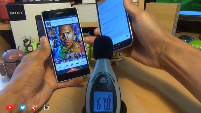Xperia Z2 vs Galaxy S5 Speaker Test Comparison смотреть онлайн