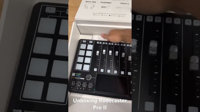 Unboxing Rodecaster Pro II ASMR #rodecasterpro #rode #asmr смотреть онлайн