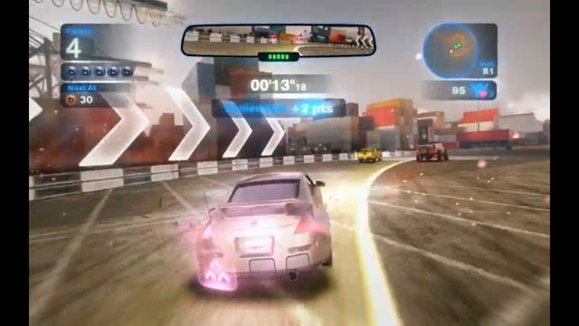 Blur gameplay Pentium D 3.4 (Gt220) смотреть онлайн