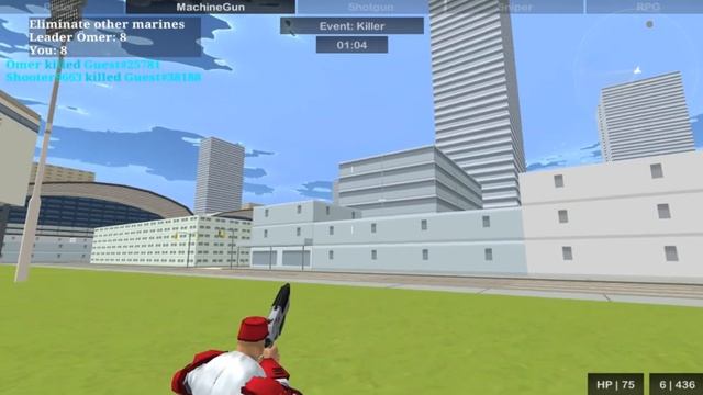 Tarayıcı Oyunları Serisi / Mad Combat Marines смотреть онлайн