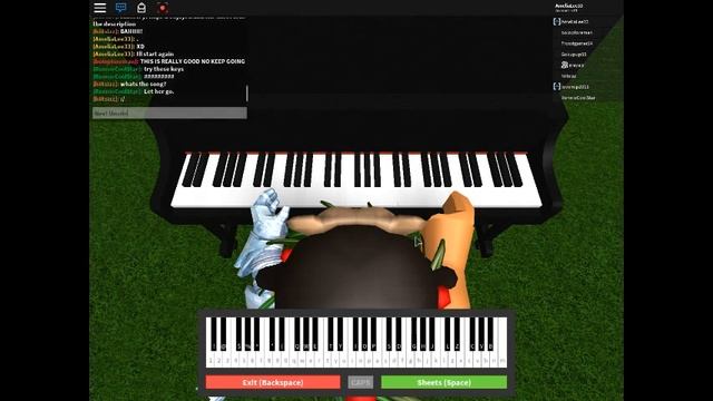Roblox|Undertale Songs On Piano|Piano Sheets In Desc! смотреть онлайн
